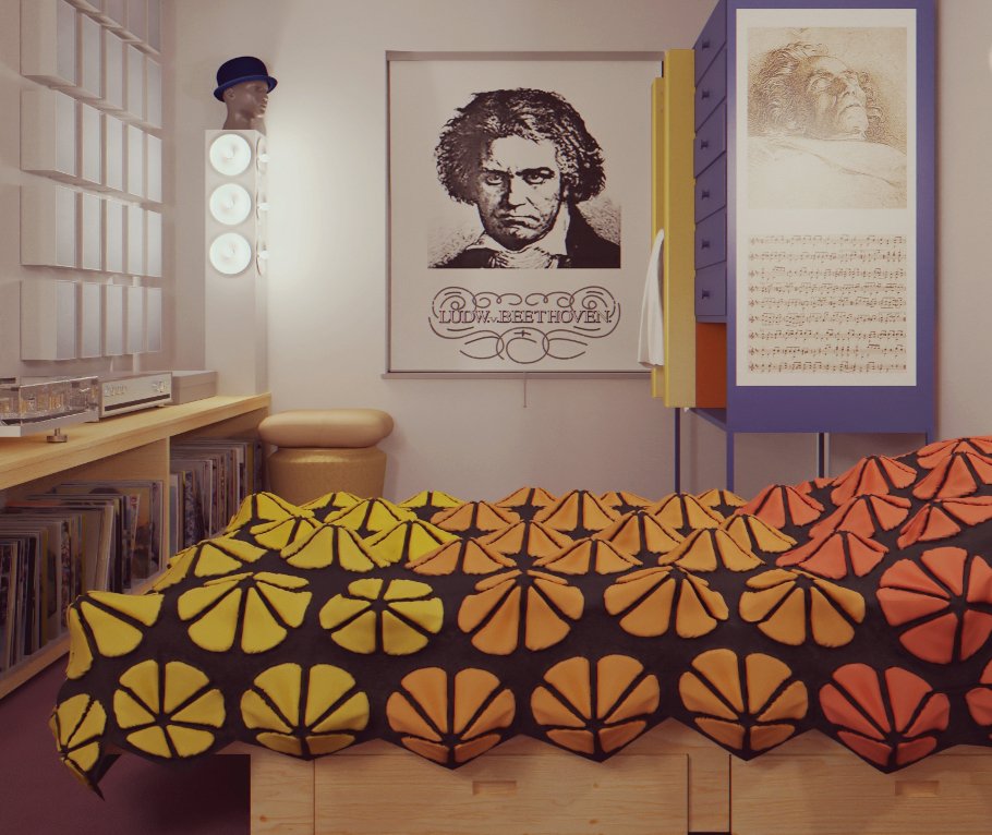 Stanley Kubrick Rewriting DNA Patterns